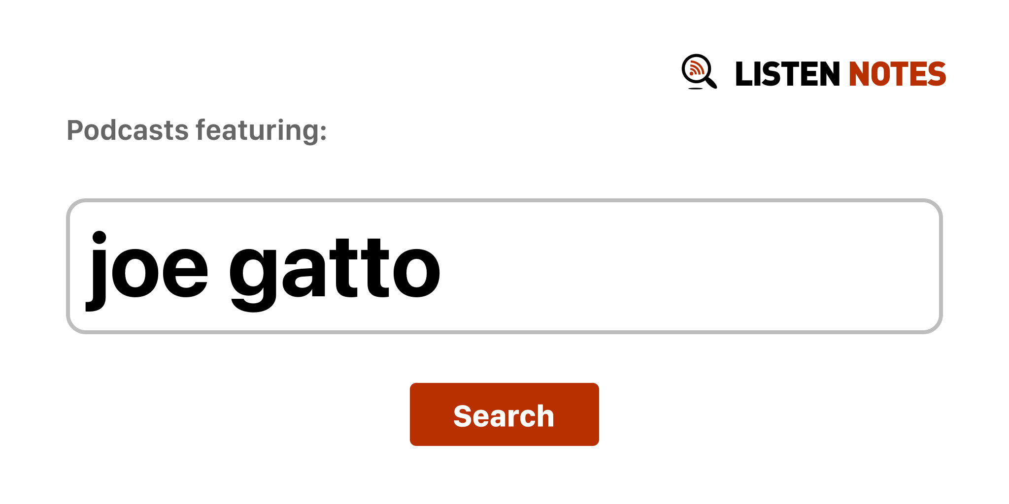 Joe Gatto Top podcast episodes